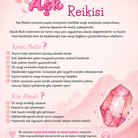 Aşk Reikisi  Danışmanlığı