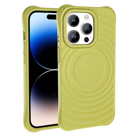Apple iPhone 14 Pro Max M-safe Şarj Özellikli Airbagli Mat Görünümlü Kapak