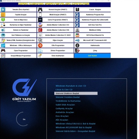 Girit Teknik Servis Tam Sürüm (Sınırsız)