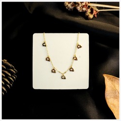Gold Minimal Filler Çelik Kolye