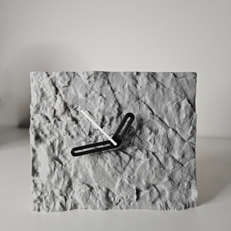 Stone Masa Saati (Gri)
