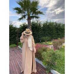Klasik Şık Abaya Takım