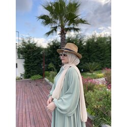  Klasik Şık Abaya Takım 