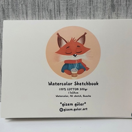 WATERCOLOR SKETCHBOOK SULUBOYA DEFTERİ