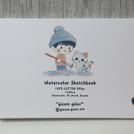 WATERCOLOR SKETCHBOOK SULUBOYA DEFTERİ