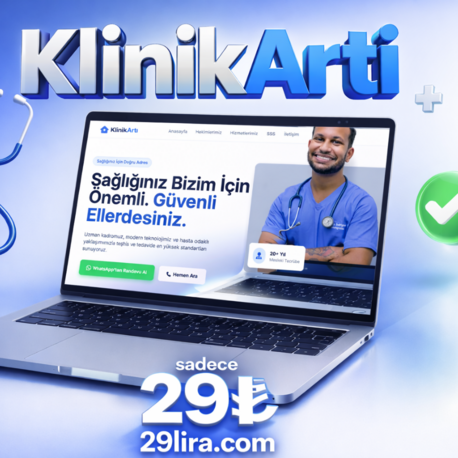 KlinikArtı - Premium Doktor, Diş Hekimi ve Klinik WordPress Teması