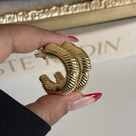 Gold Halka Küpe | Xuping 