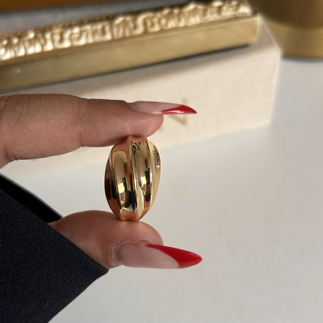Gold Bombe Yüzük | VİP