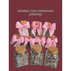 Gizemli Takı Kavanozu (Gümüş Renk)