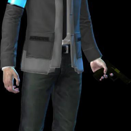 Detroit become human Connor figürü