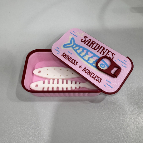 Sardınes Mini Takı Kutusu