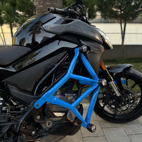 CF MOTO NK250 ÖN KORUMA DEMİRİ 3 TAKOZ MAVİ