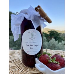 Ev Yapımı Koruyucusuz Çilek Reçeli (~600 GR)