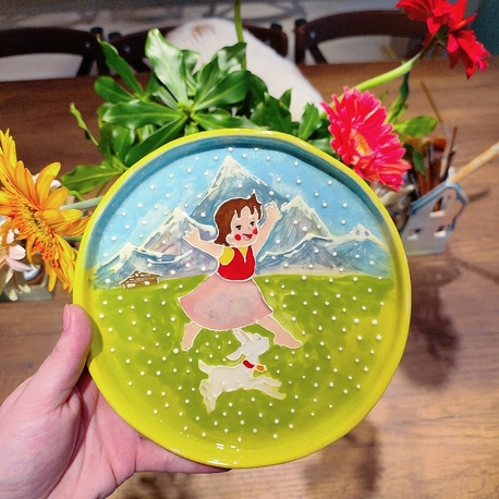 Heidi Dağlarda Tabak