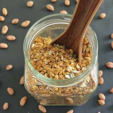 Ev Yapımı Granola 300 gr Cam Kavanoz