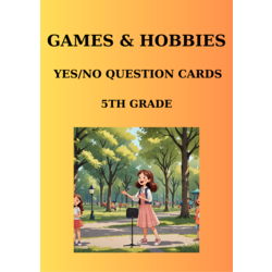 GAMES & HOBBIES YES/NO QUESTION CARDS 