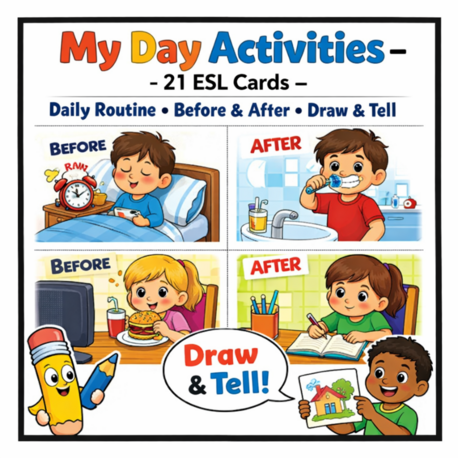 MY DAY ACTIVITY CARDS