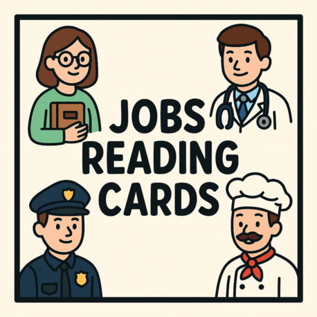 JOBS READING CARDS