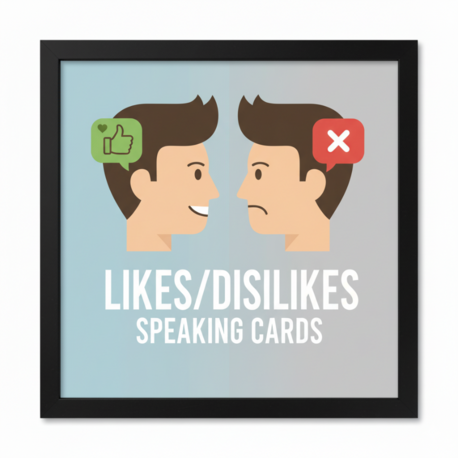 LIKES/DISLIKES SPEAKING CARDS