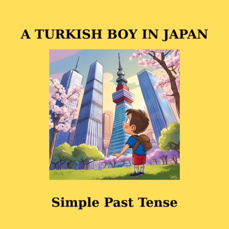 A TURKISH BOY IN JAPAN