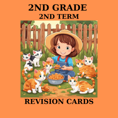 2ND GRADE 2ND TERM REVISION CARDS