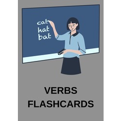 VERBS FLASHCARDS(İLKOKUL)