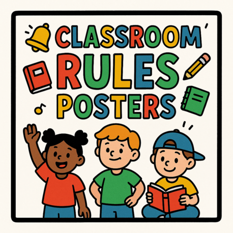CLASSROOM RULES POSTERS
