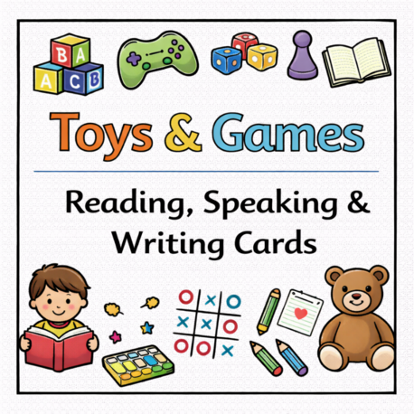 TOYS & GAMES READING-SPEAKING CARDS