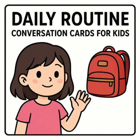 DAILY ROUTINES CONVERSATION  CARDS 