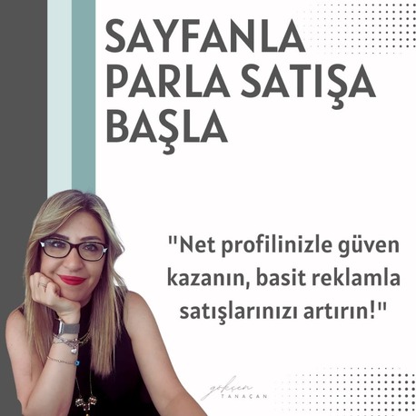 Sayfanla Parla Satışa Başla 