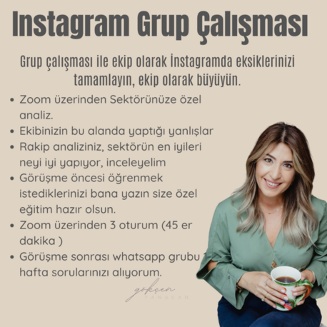 Instagram Grup Çalışması 