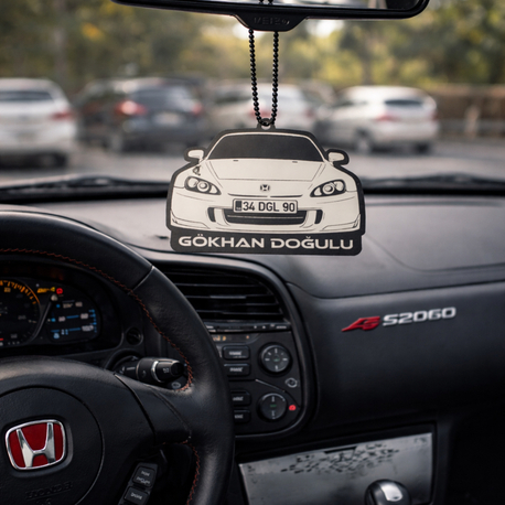 Honda S2000 Ayna Süsü ve Anahtarlık Seti