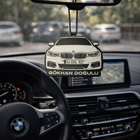 BMW G30 Ayna Süsü ve Anahtarlık Seti