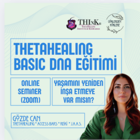 Thetahealing Basic DNA Eğitimi (ONLINE)