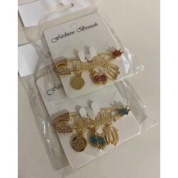 Bebek maşallah yazısı &nazar boncuklu iğne 