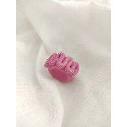 Pembe Funky Yüzük