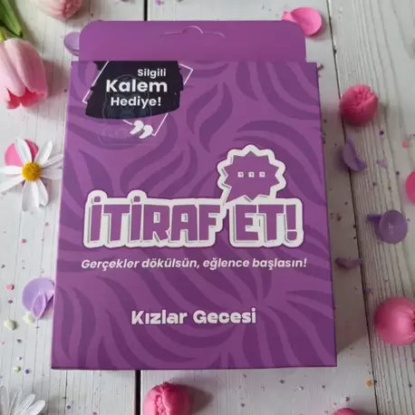 İtiraf Et Kızlar Gecesi Kutu Oyunu
