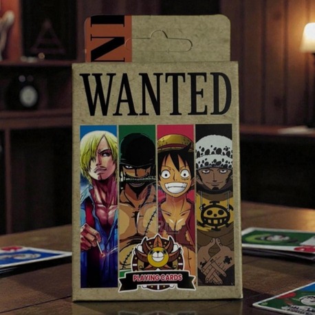 One Piece Wanted İskambil Kağıdı