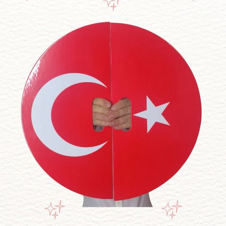BAYRAK MODEL GÖSTERİ PLAKASI