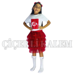 ÇİFT YÖNLÜ PULLU TİŞÖRT / KAT ETEK TAKIM