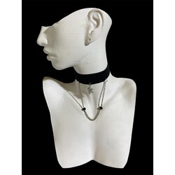 Gotik kadife choker 