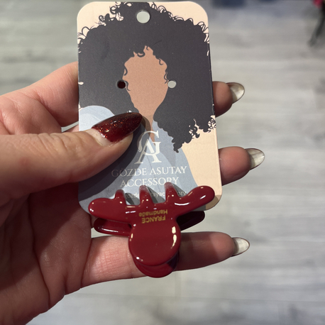 Mini kemik mandal toka bordo