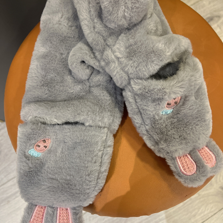 Peluş çocuk eldiven 