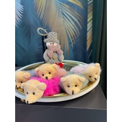 Peluş ayıcıklı lastik toka