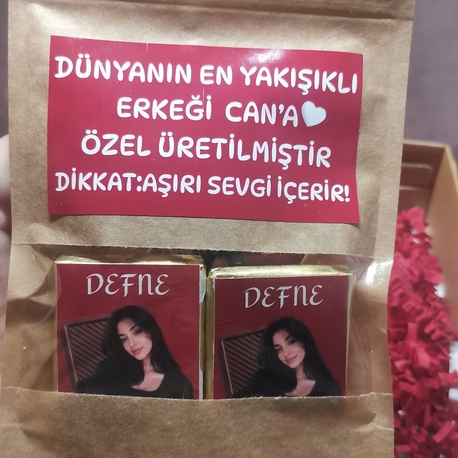 Resimli Bayram Çikolatası (12'li)