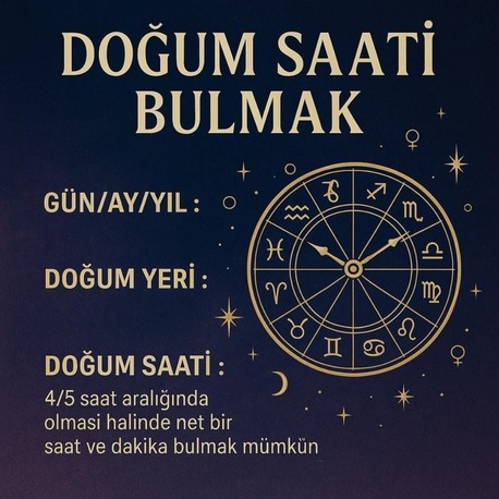 Doğum Saati Belirleme (Rektifikasyon) Danışmanlığı