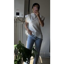 Zara model vatkalı bluz 