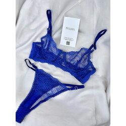 Sky Blue Bra Set