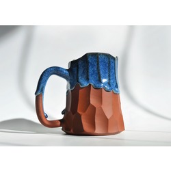 Drippy Boulder Big Mug (Kızıl)