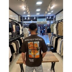 Oversize Sırt Baskılı T-shirt